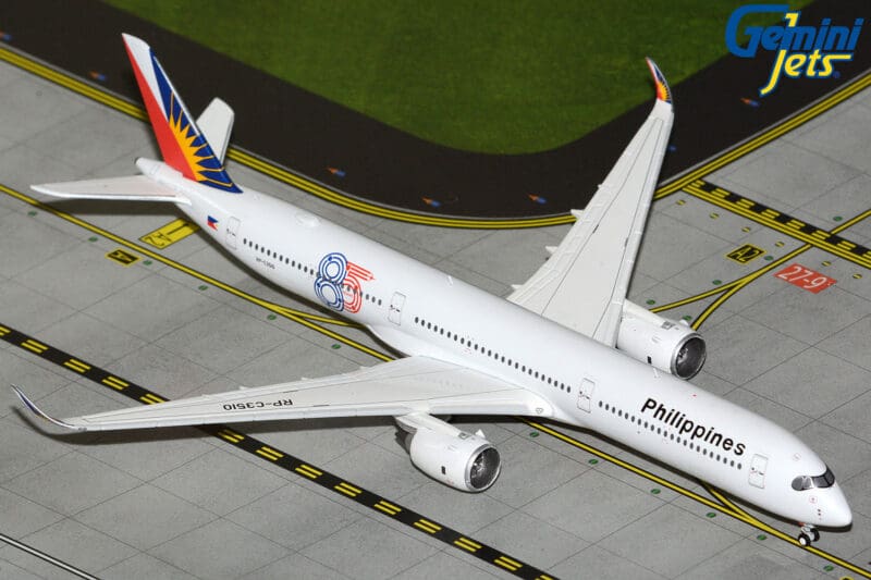 GeminiJets GJPAL2397 1:400 Philippine Airlines Airbus A350-1000 "85th Anniv" RP-C3510
