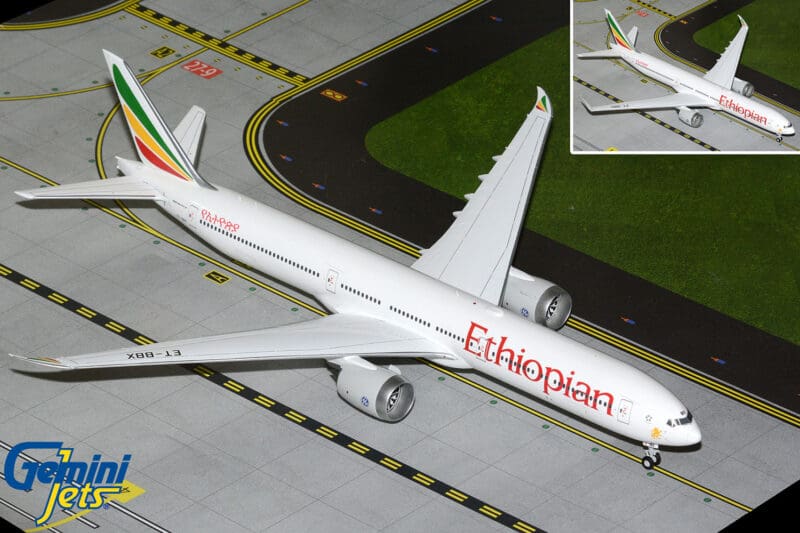 GeminiJets G2ETH1324 1:200 Ethiopian Airlines Boeing 777-9 ET-BBX