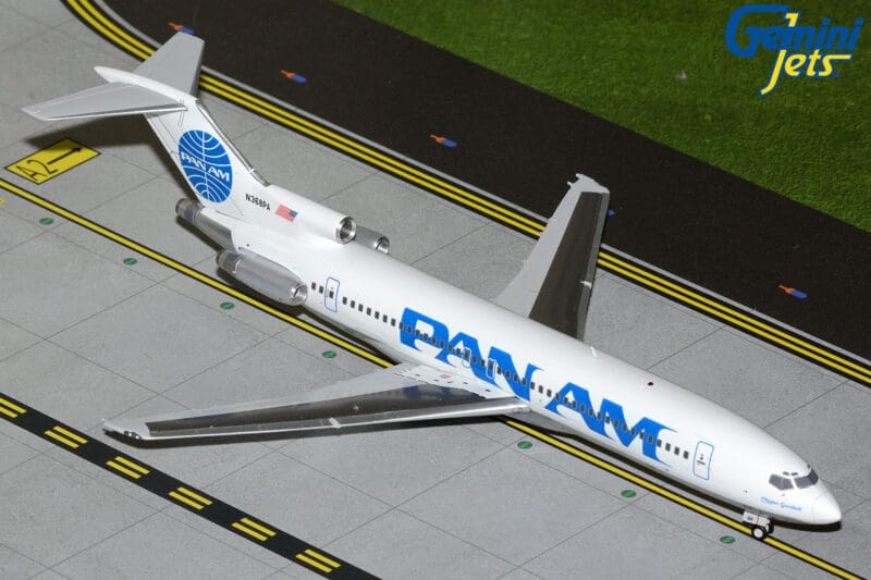 GeminiJets G2PAA1408 1:200 Pan Am Boeing 727-200 N368PA