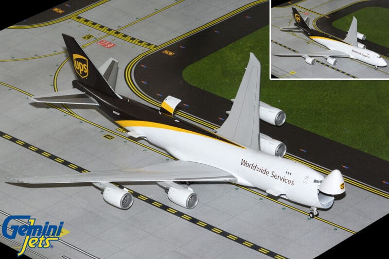 GeminiJets G2UPS1187 UPS B747-8F N607UP Interactive Series