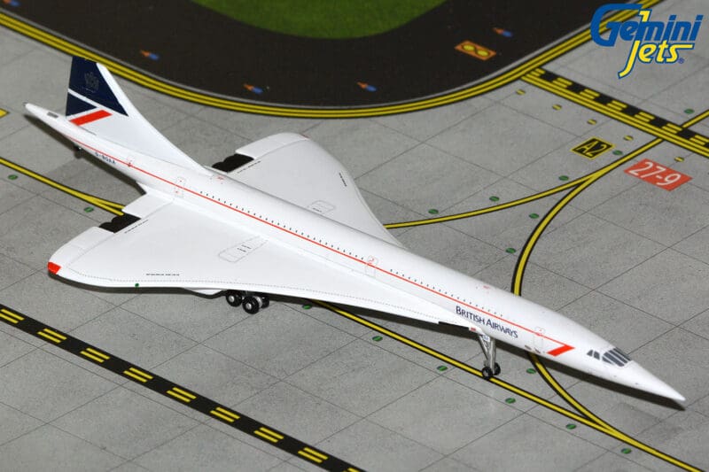 GeminiJets GJBAW2390 British Airways Concorde G-BOAA Landor livery