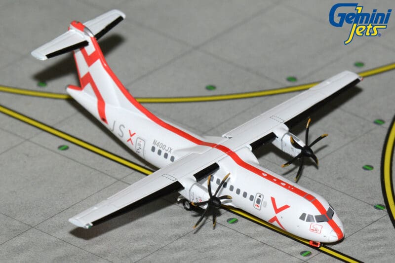 GeminiJets GJJSX2404 1:400 JSX Air ATR-42-600 N400JX