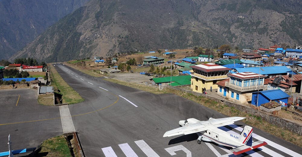 Lukla Nepal The World's most dangerous airport